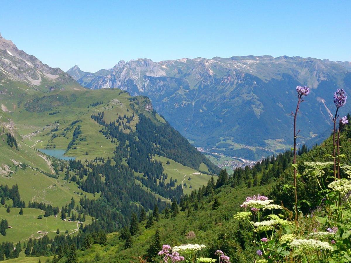 Вілла Diese Einfache Unterkunft- Bergheimat Ist Nur Fuer Backpacker- Rucksacktouristen Und Radfahrer - Huettenfeeling Im Backpackerhoues- Ganz Einfach - Ganz Unkompliziert - Ganz Relaxd Linthal Екстер'єр фото
